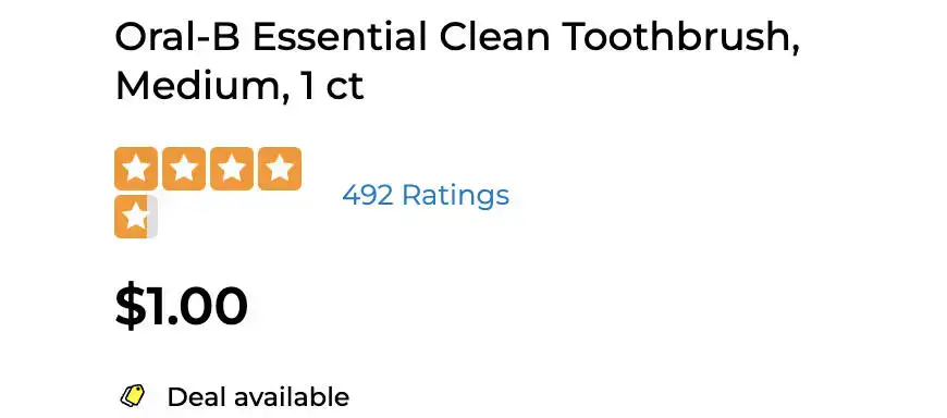 FREE Oral-B Toothbrush at Dollar General with Digital Coupon